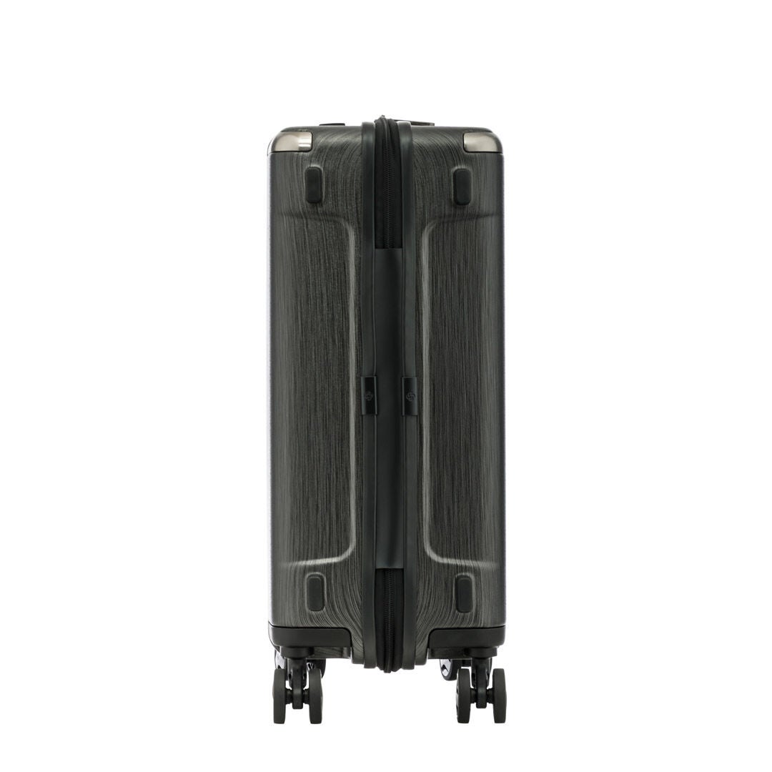 Samsonite Evoa Spinner 55 20 Unisex Brushed Black Cabin Luggage