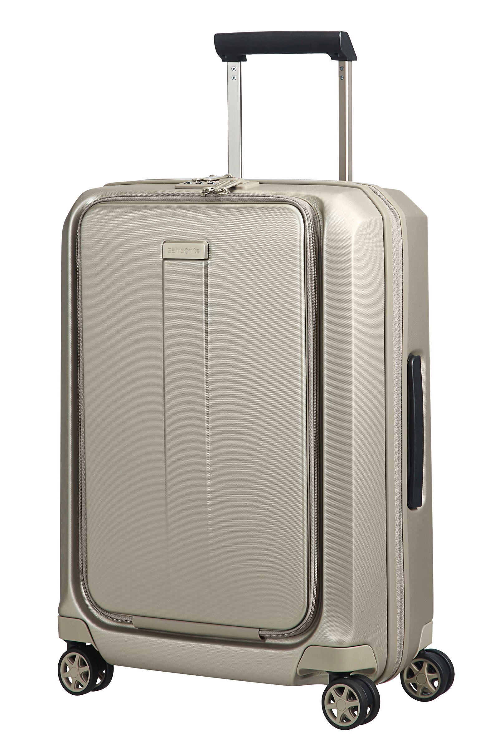 Samsonite Prodigy Spinner 55 20 Unisex Ivory Gold Cabin Luggage