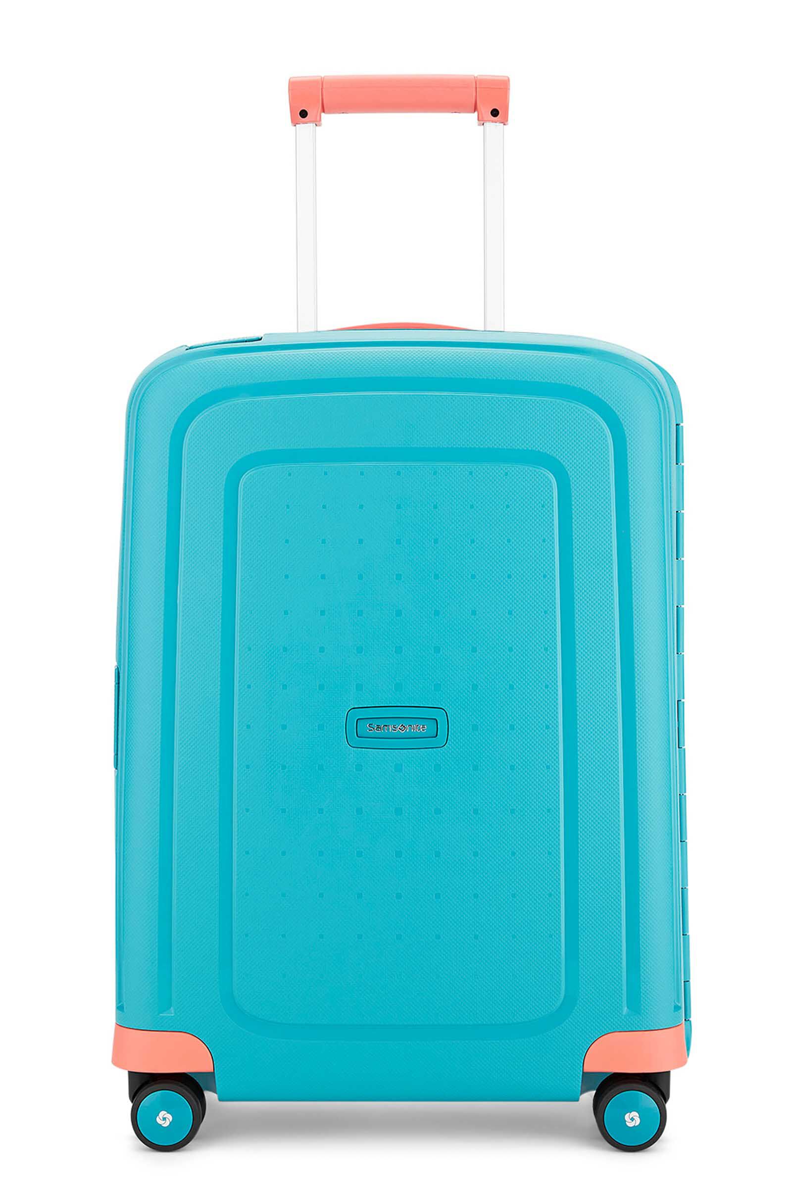 Samsonite S'cure Sport Spinner 55/20 Unisex Aqua Blue Cabin Luggage