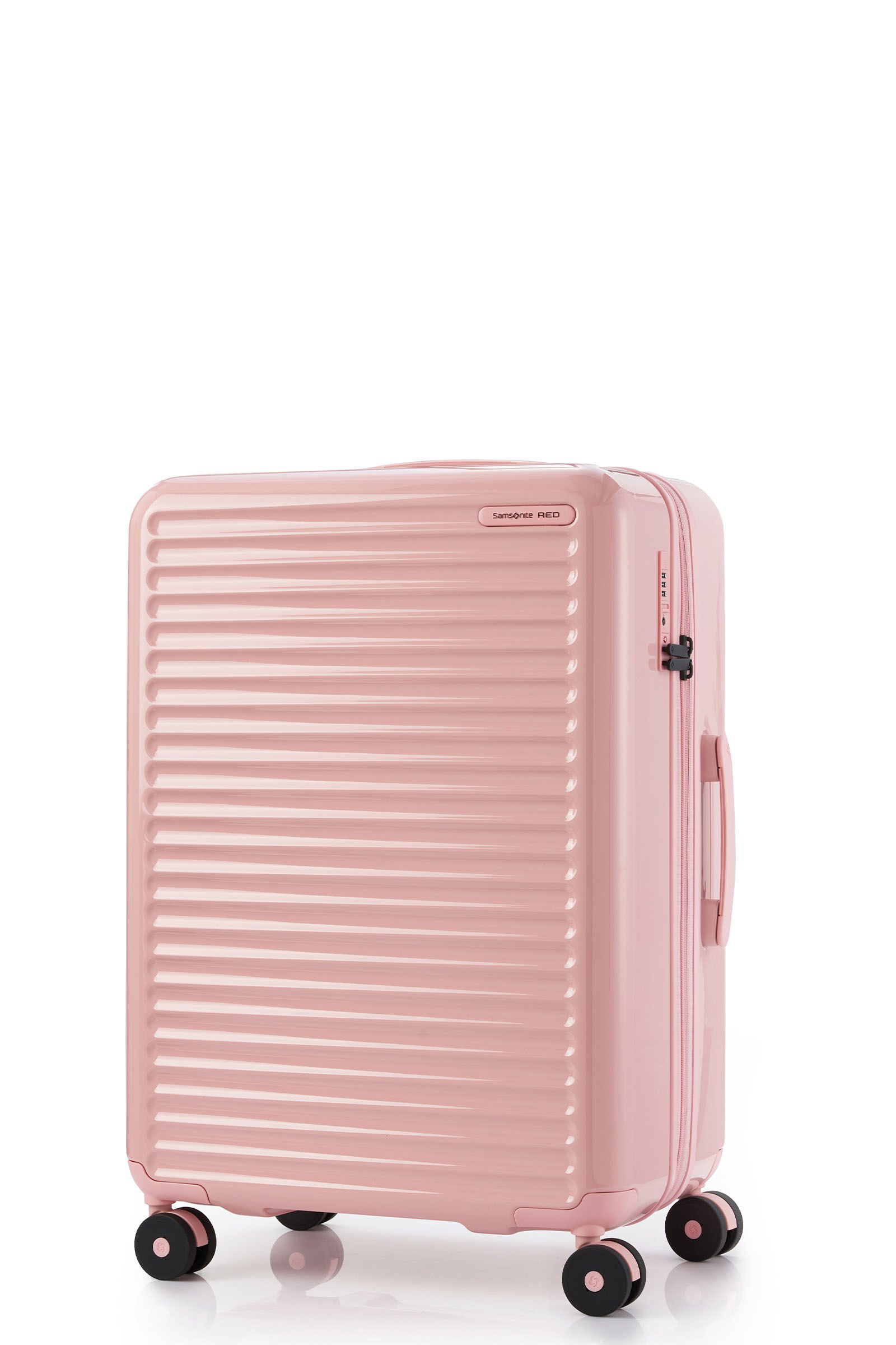 Samsonite pink suitcase top