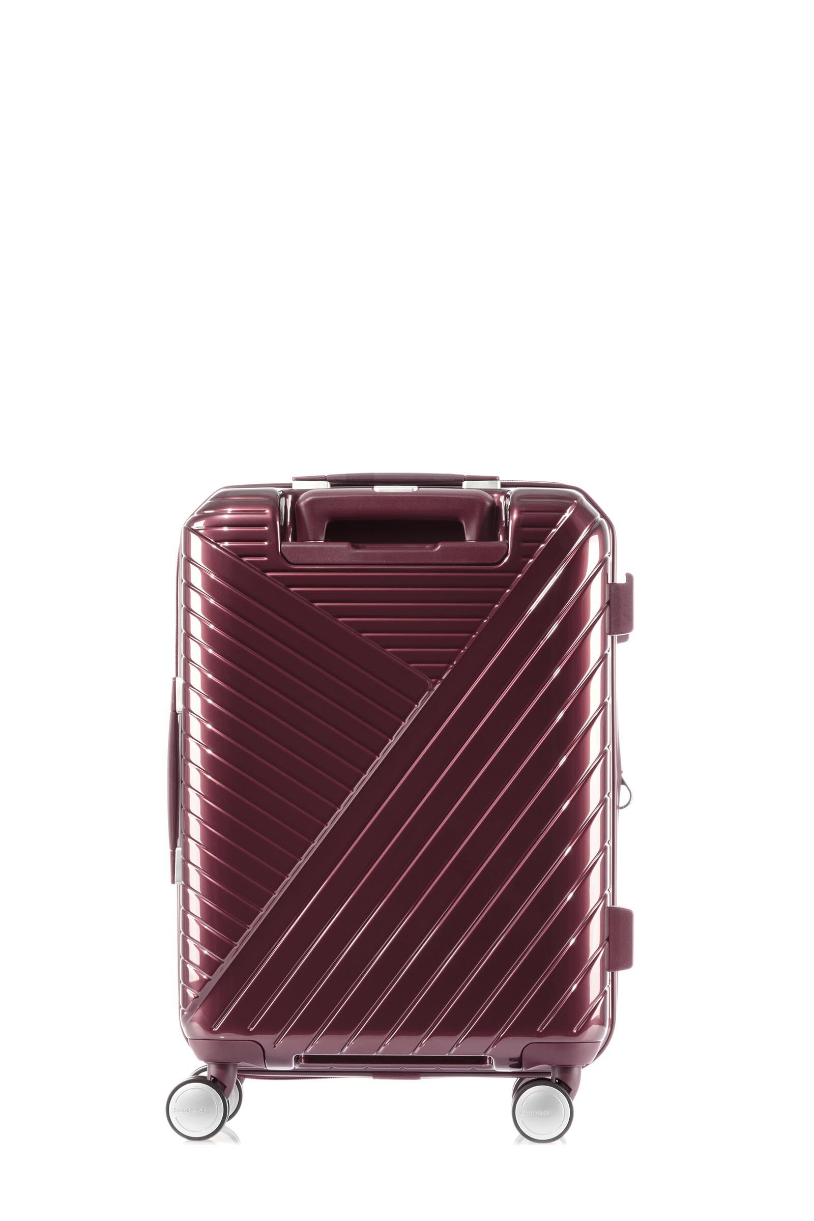 Samsonite Robez Spinner 55/20 Exp Unisex Glossy Wine Red Cabin Luggage