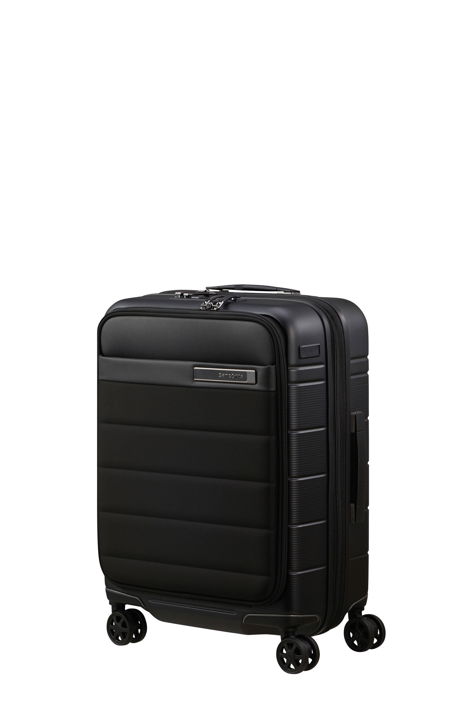 Samsonite Neopod Sp.55/20 Exp Easy Acc. Fl Unisex Black Cabin Luggage