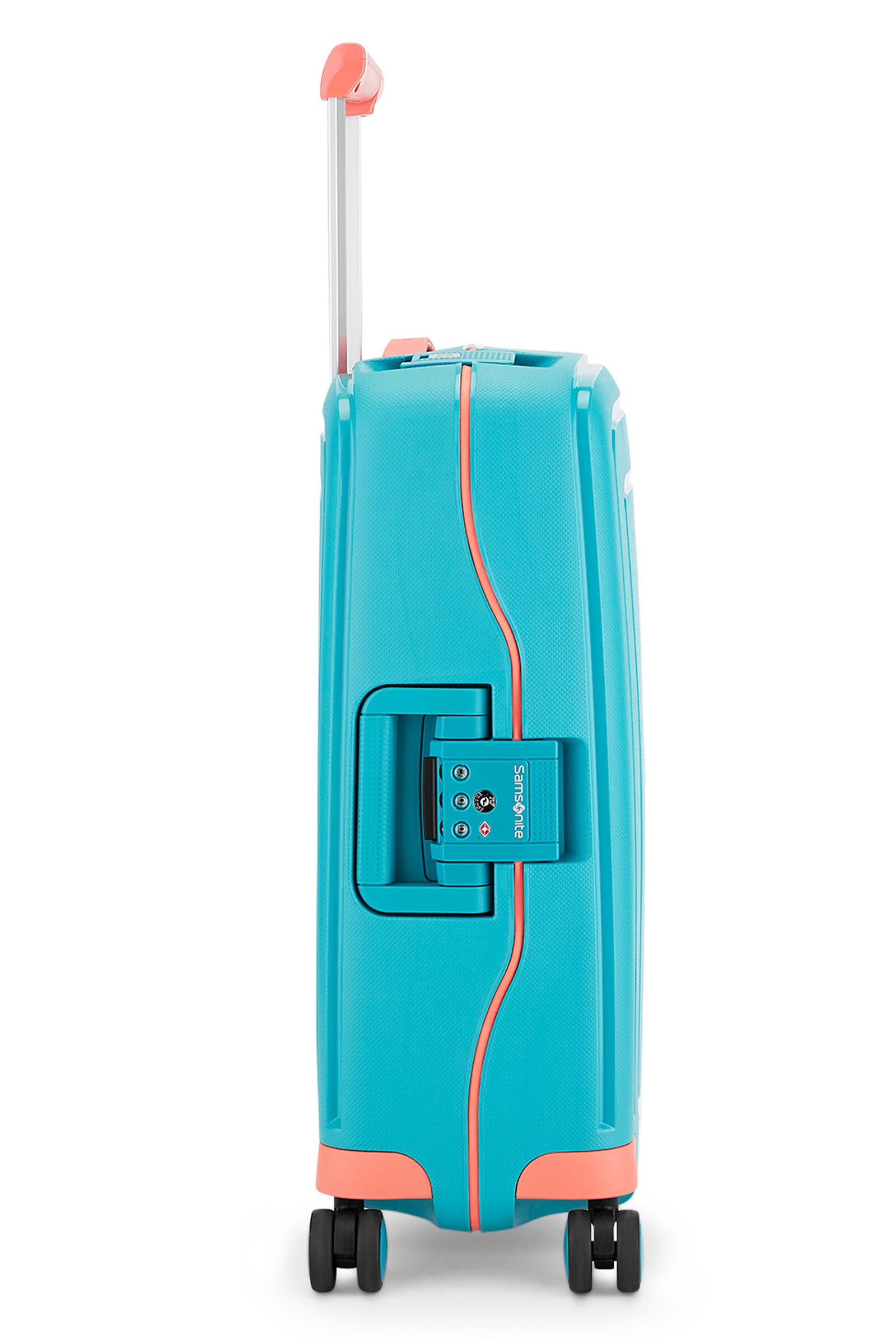 Samsonite S'cure Sport Spinner 55/20 Unisex Aqua Blue Cabin Luggage