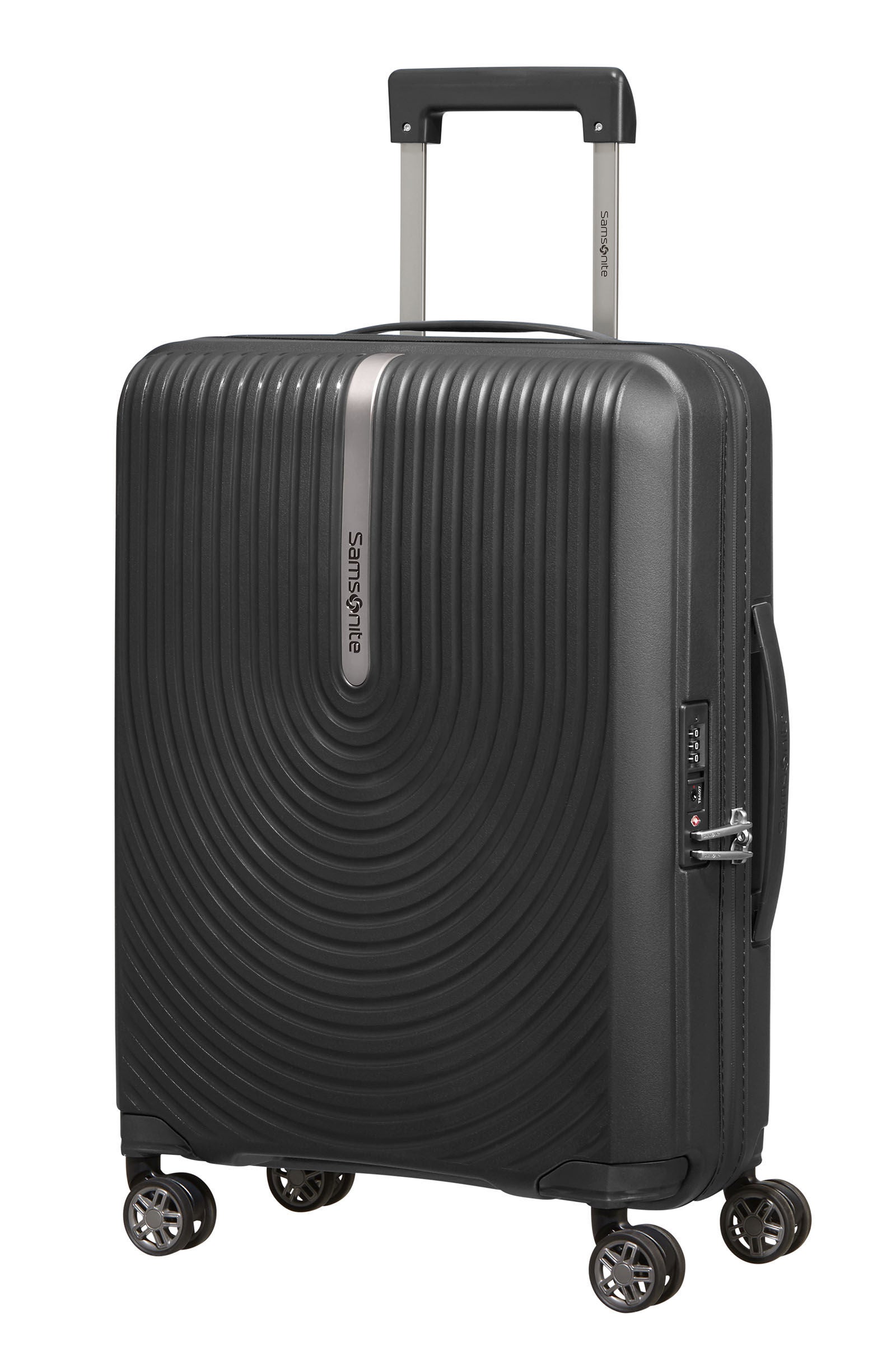 Samsonite Hi-fi Spinner 55/20 Exp Unisex Black Cabin Luggage