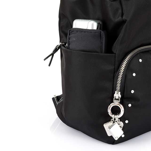 KARISSA 2 BACKPACK 3PKT 1 BUCKLE SW