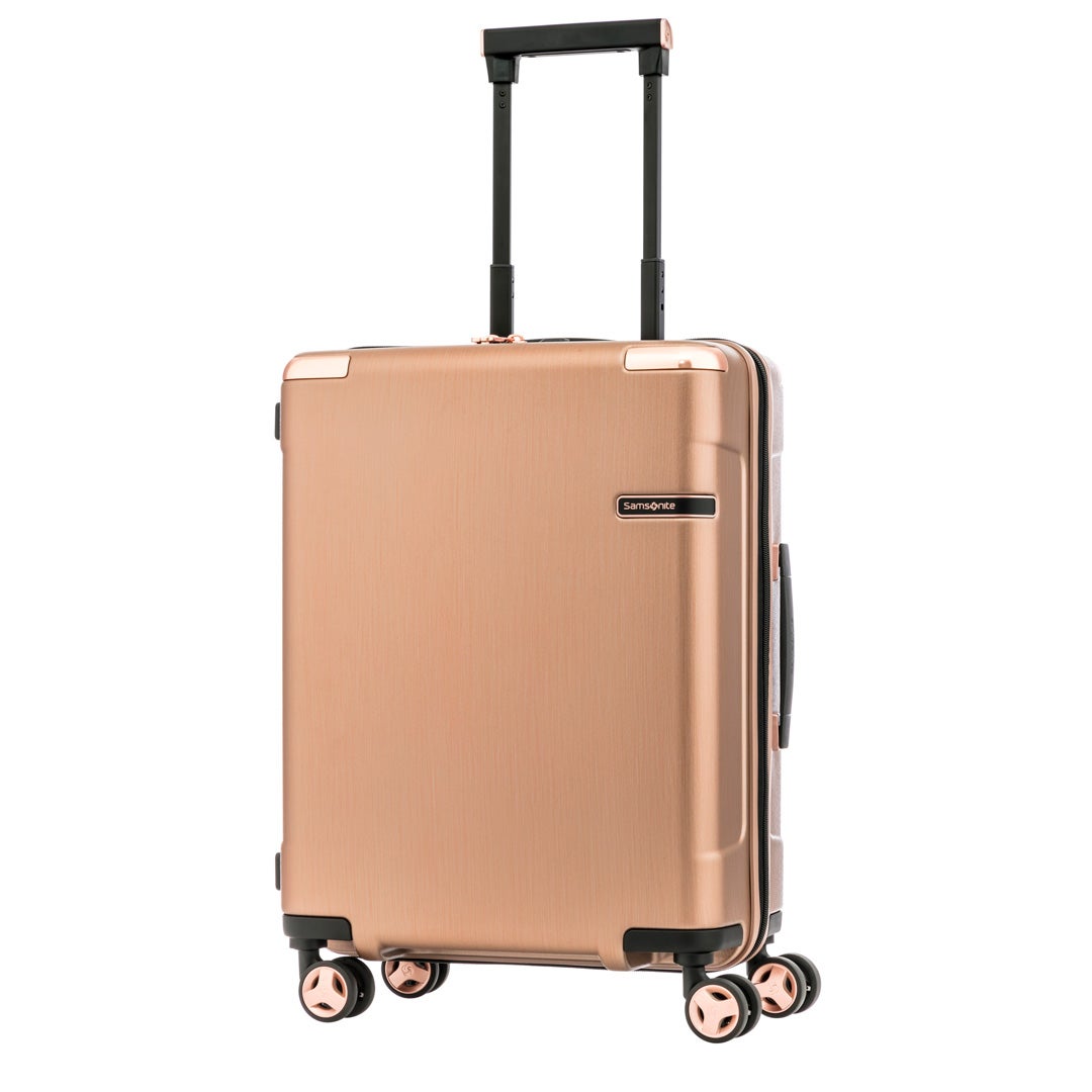 Samsonite Evoa Spinner 55/20 Unisex Rose Gold Cabin Luggage