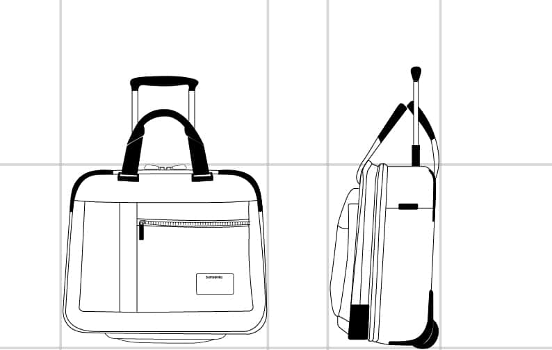samsonite openroad rolling tote