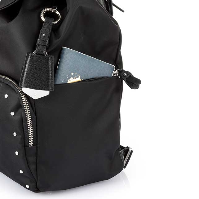 KARISSA 2 BACKPACK 3PKT 1 BUCKLE SW