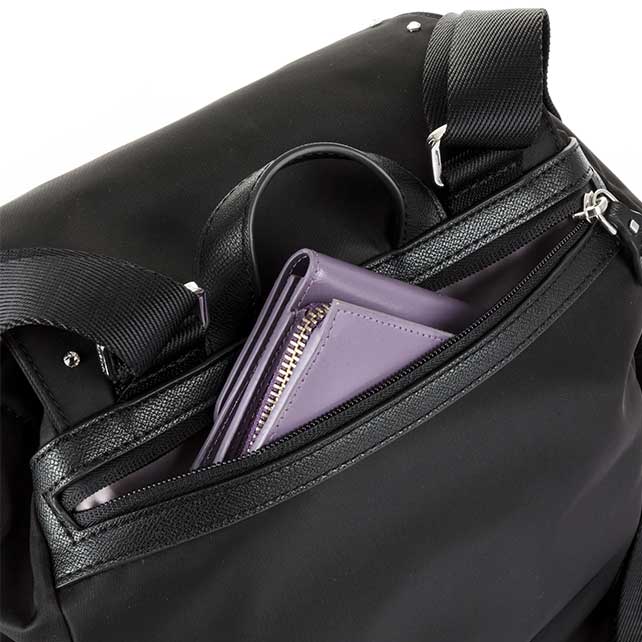 KARISSA 2 BACKPACK 3PKT 1 BUCKLE SW